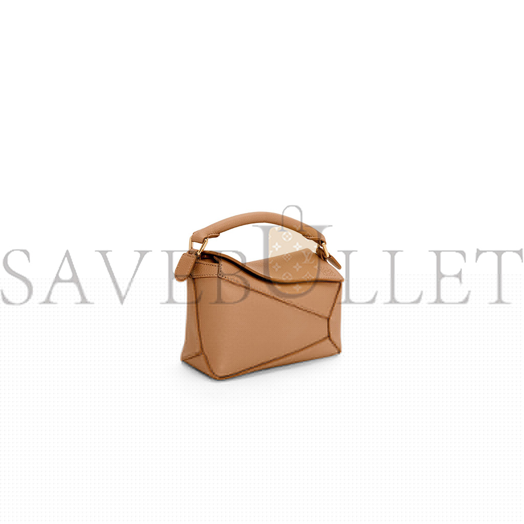 LOEWE MINI PUZZLE BAG IN SOFT GRAINED CALFSKIN A510P88X16 (18*12.5*8cm)
